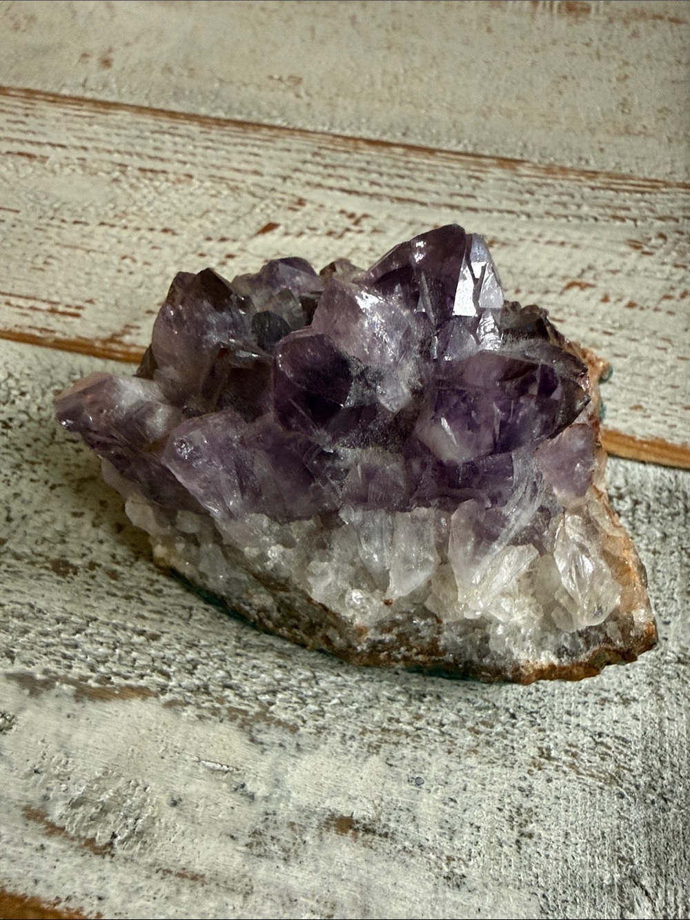 Amethyst Crystal Cluster - Rich Purple